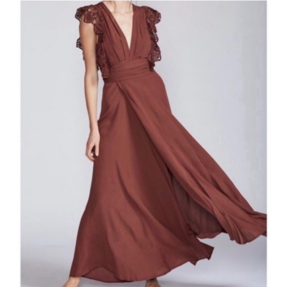 Jen's Pirate Booty Free People Poppy Wrap Maxi Dress Size Medium NWT Boho